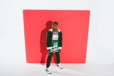 şık Afrikalı-Amerikalı adam   