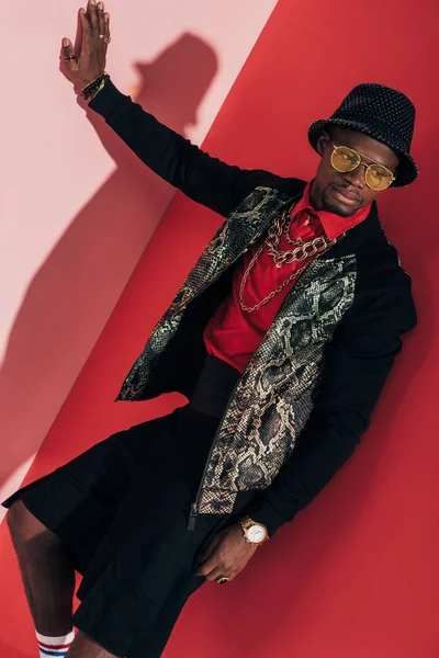 şık Afrikalı-Amerikalı adam 