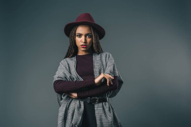şık Afro-Amerikan kız