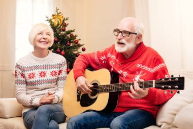 şarkı ve gitar çalmaya komuta sizde