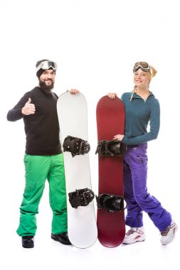 snowboard ile Çift