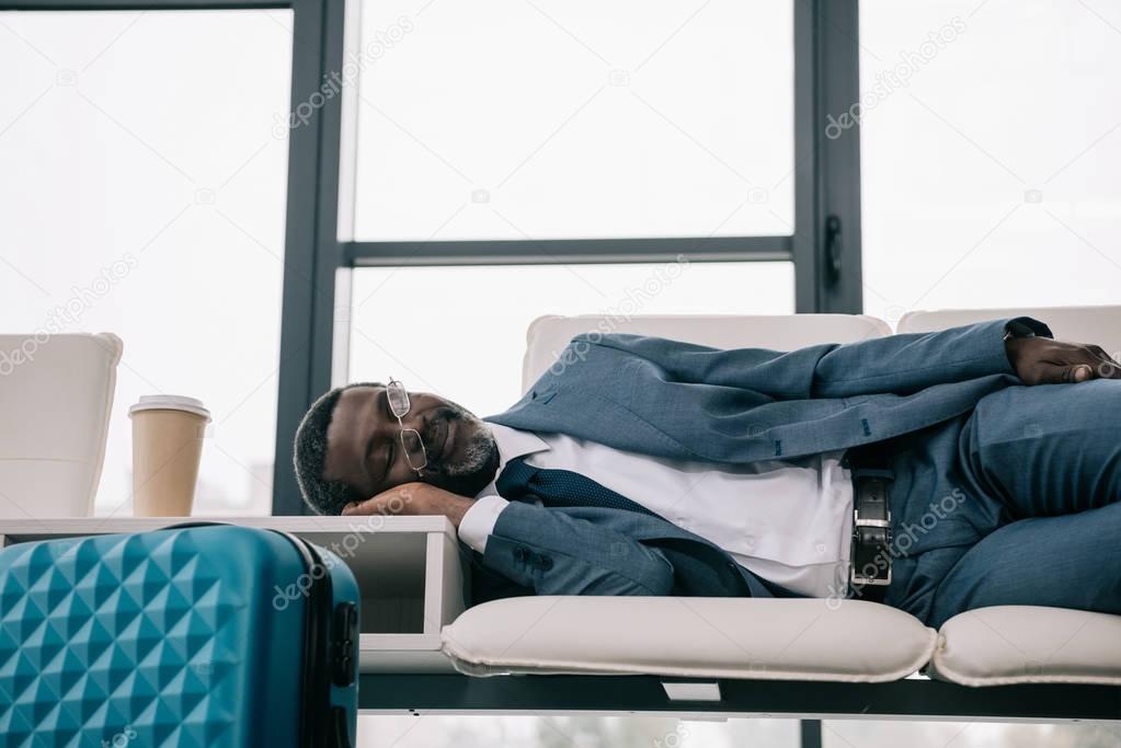 napping on chairs