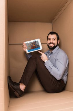 CouchSurfing Web sitesi ile tablet