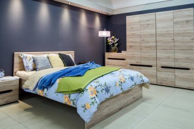 Oda rahat modern yatak odası iç 