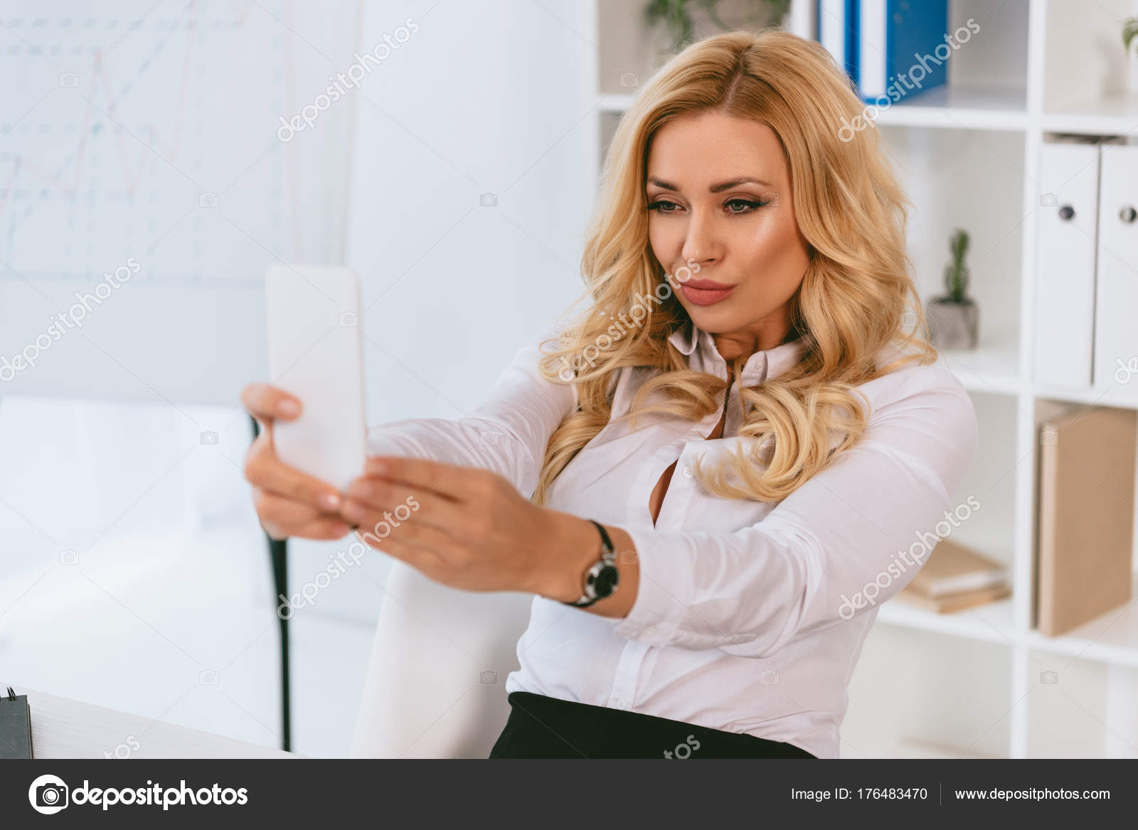 Sexy Office Selfies Sexy Office Selfies