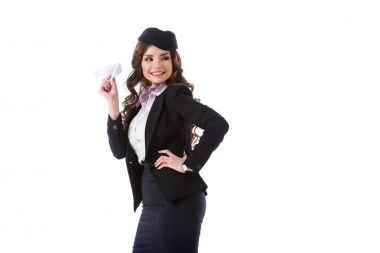 stewardess clipart