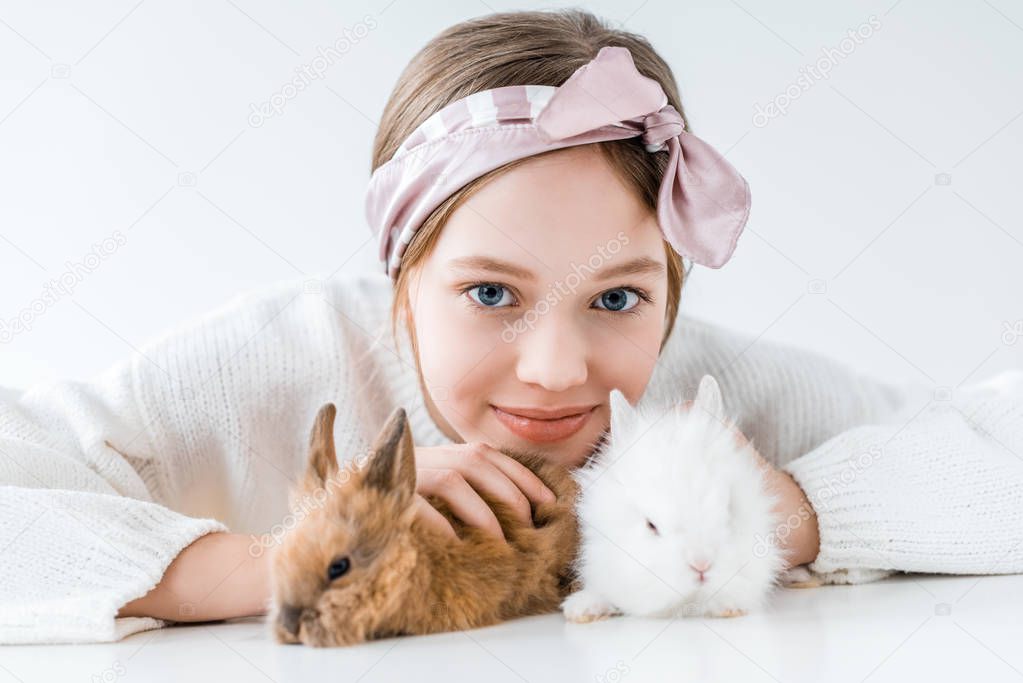 Mit Kaninchen Spielen Mit Kaninchen Spielen