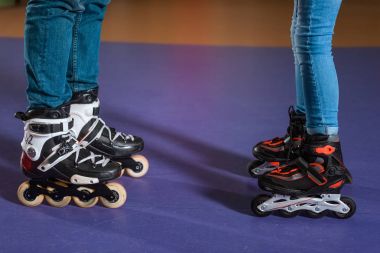 Roller skates clipart