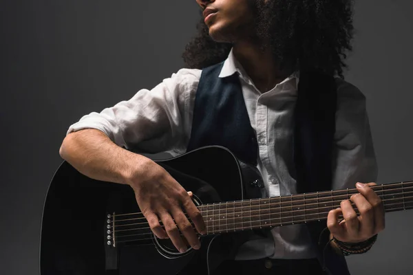 Guitarra acústica — Fotografia de Stock