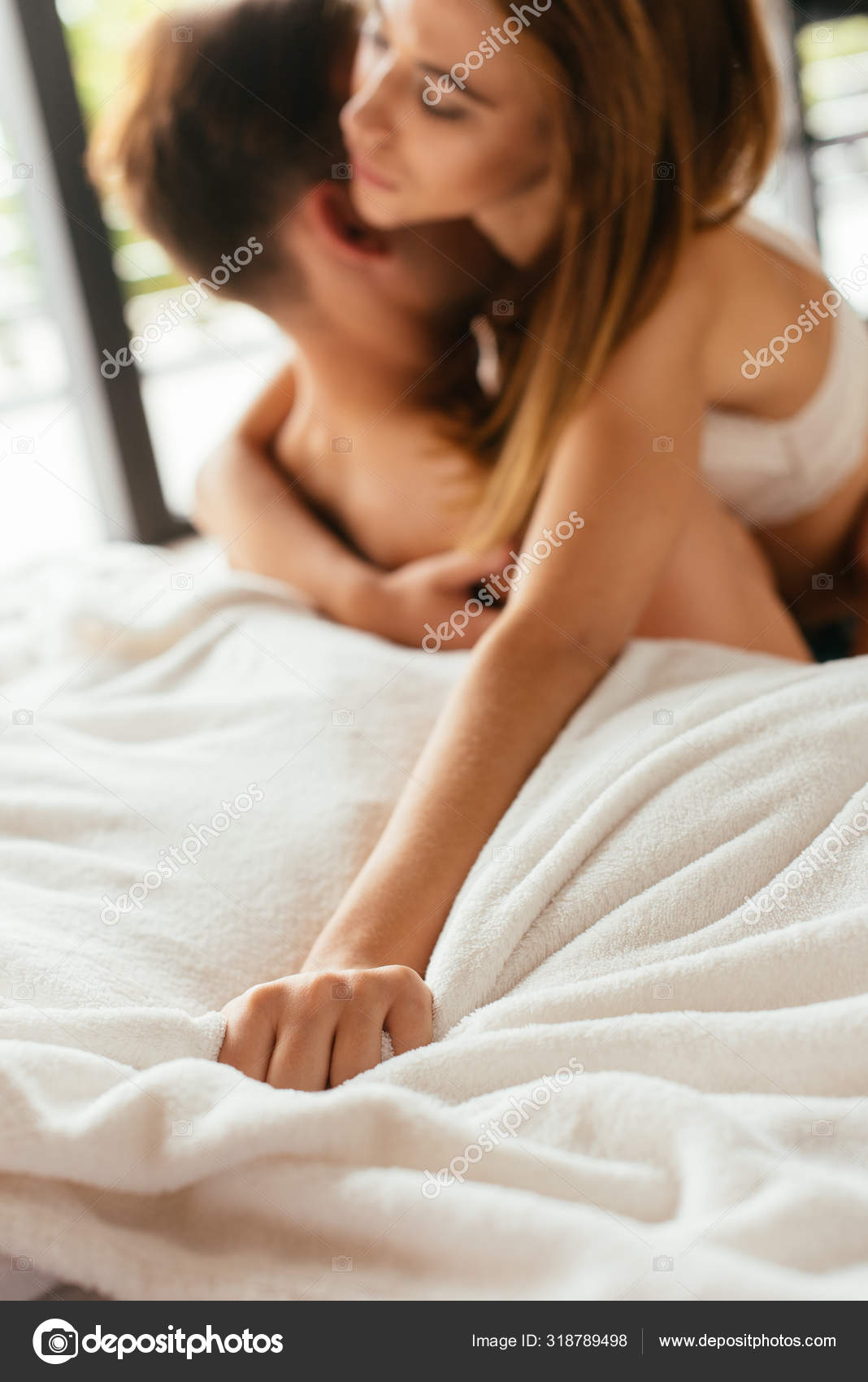 Selective Focus Girlfriend Boyfriend Having Sex Apartment Stock Photo by ©VitalikRadko 318789498