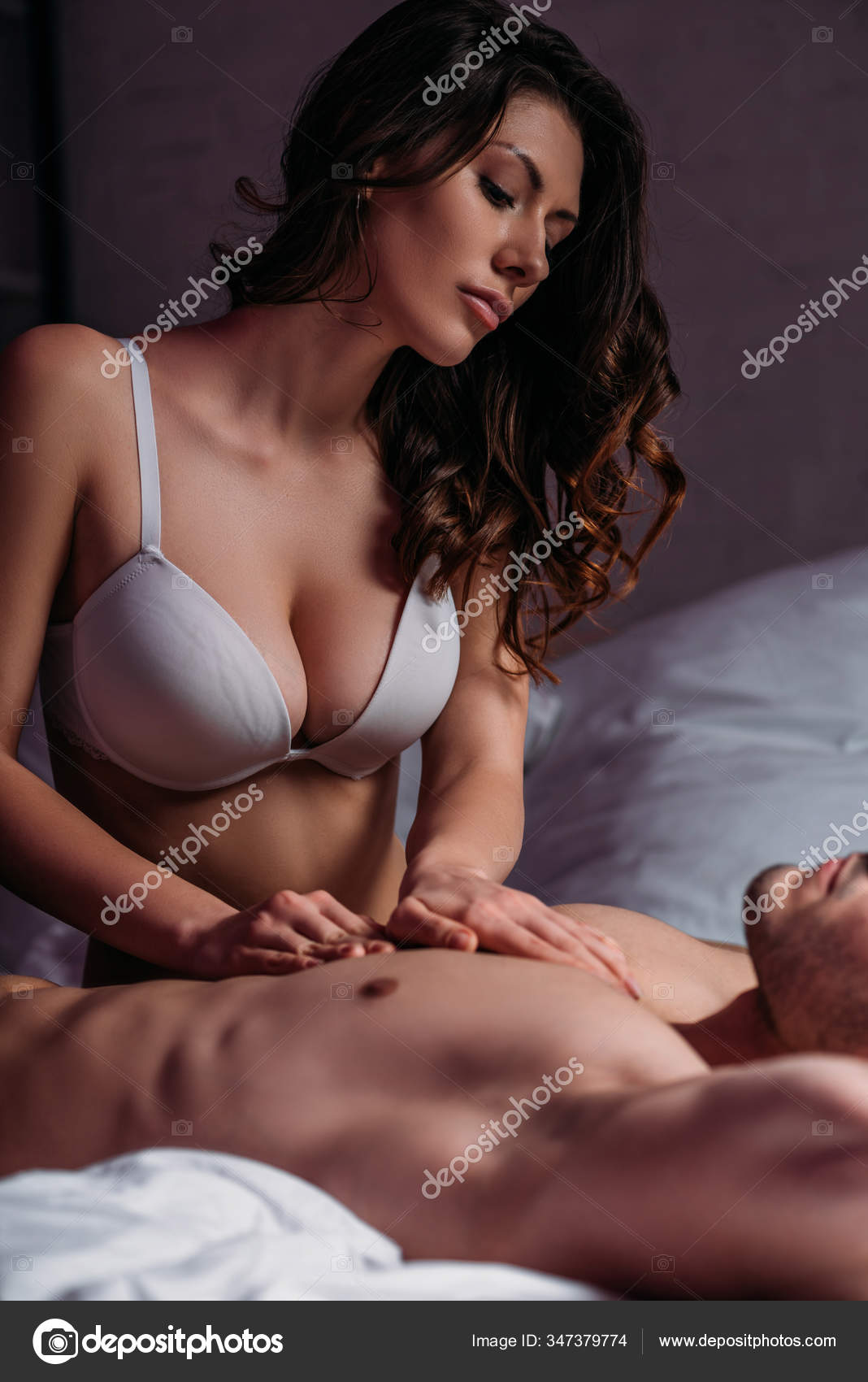 Girl bra photo