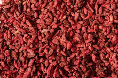 Kuru goji üzümleri arkaplanını kapat