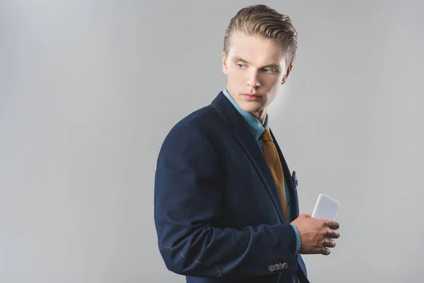 Handsome young businessman — Stock Photo