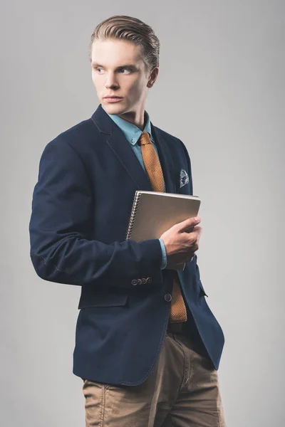 Handsome young businessman — Stock Photo