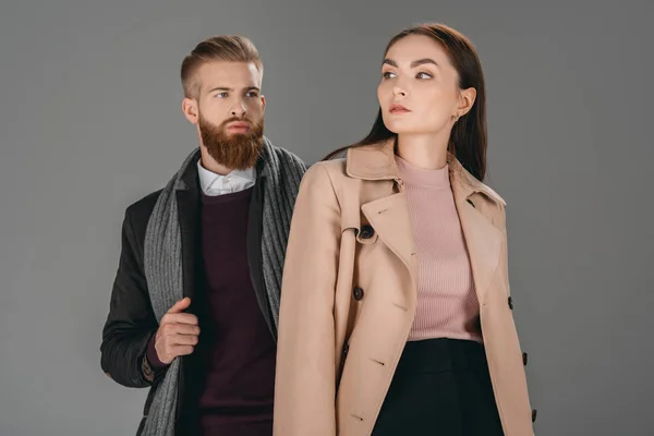 Fashionable couple — Stock Photo