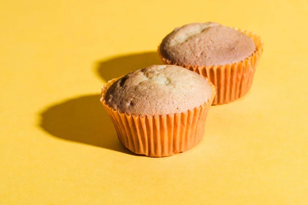 Deliziosi muffin fatti in casa — Foto stock