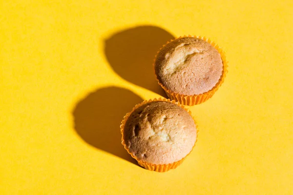 Dolci muffin fatti in casa — Foto stock