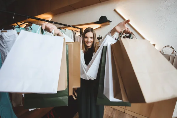 Bolsas de compras - foto de stock