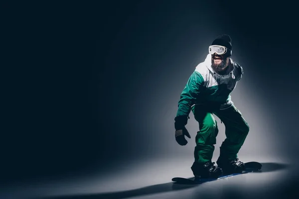 Snowboarder - foto de stock