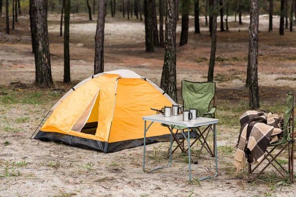 Tente camping — Photo de stock