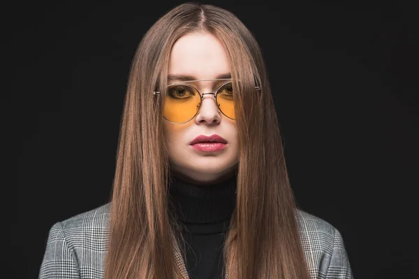 Mujer en gafas de sol - foto de stock