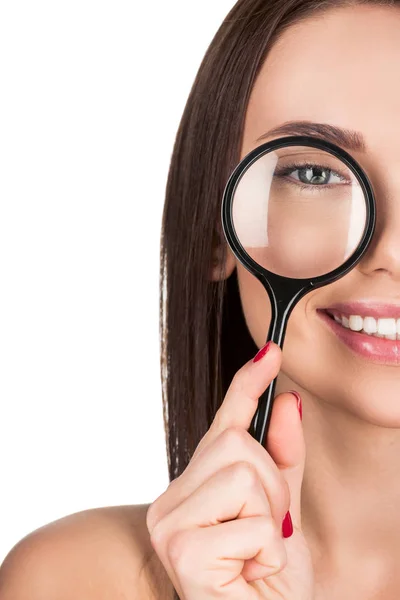 Magnifying glass — Stock Photo