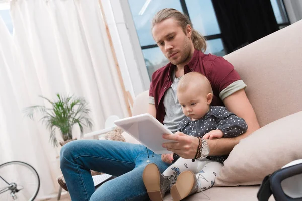 Vater und Tochter — Stockfoto