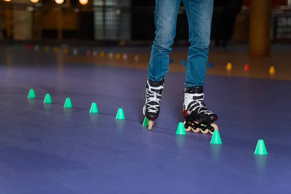 Patinoire à rouleaux — Photo de stock