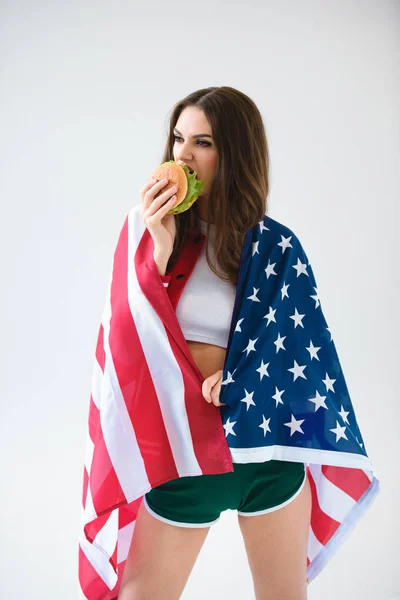 Chica americana - foto de stock