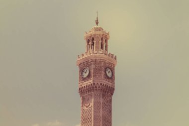 Izmir, Türkiye, saat kulesi Konak Meydanı