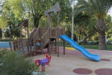 Çocuk Parkı. Çocuk oyun Park alanı.