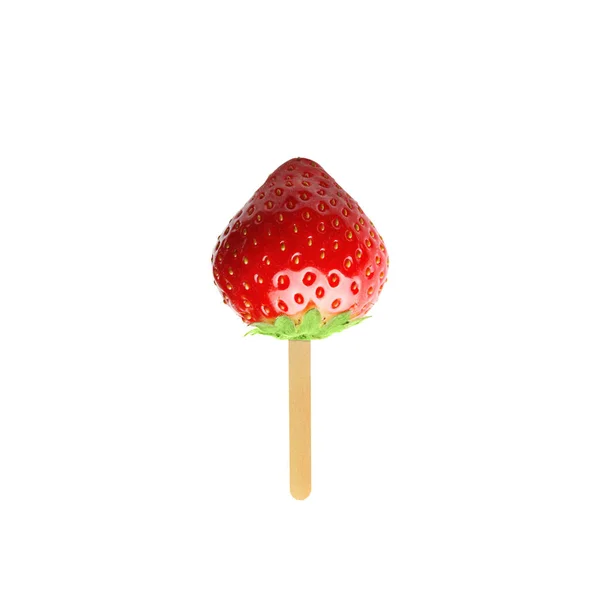 Strawberry Advertorial Visual — Stock Photo, Image