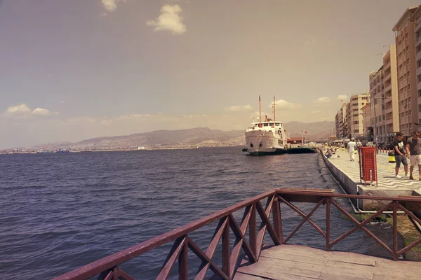 Buque Transbordador Pasajeros Izmir — Foto de Stock