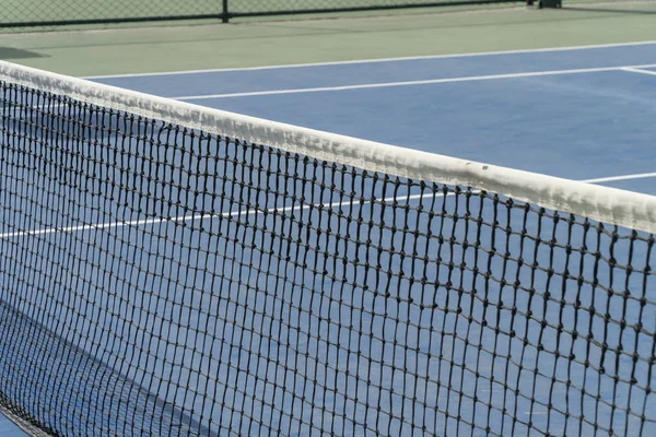 Detalle Pista Tenis Azul —  Fotos de Stock