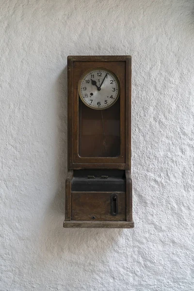 Antyczny Zegar Zegar Stary — Zdjęcie stockowe
