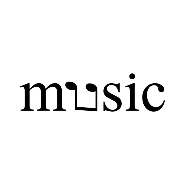Логотип Музичного Клубу Векторний Дизайн — стоковий вектор