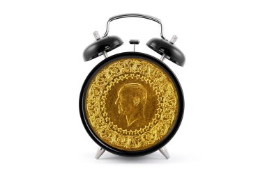 Altın ve zaman reklam görüntüsü