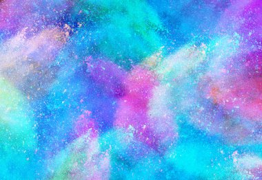 Renkli arkaplan, renk pudrası 