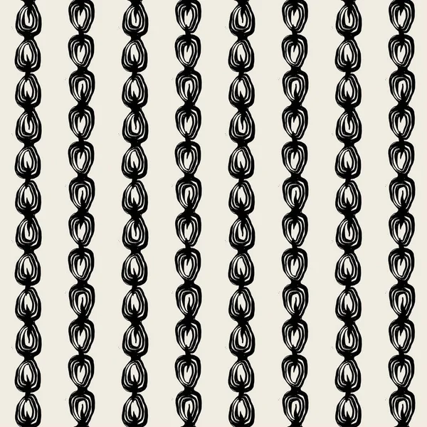Textilní vzor bezešvé doodle — Stockový vektor