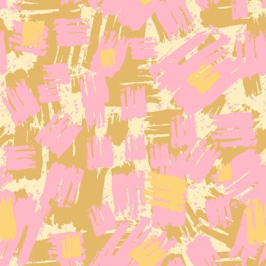 Sorunsuz brushpen Tekstil desen doku. Modaya uygun modern ben