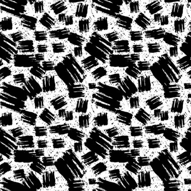 Sorunsuz brushpen Tekstil desen doku. Modaya uygun modern ben