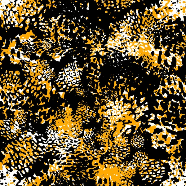 Sans couture camouflage motif doodle texture grunge . — Image vectorielle