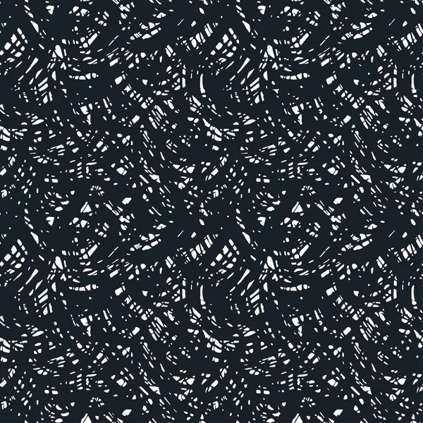 Nahtloser Pinselstift Doodle Muster Grunge Texture.trendy modern in — Stockvektor