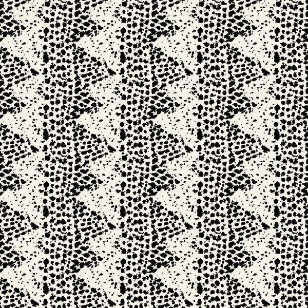 Nahtloser Pinselstift Textilkritzelmuster Grunge Textur — Stockvektor