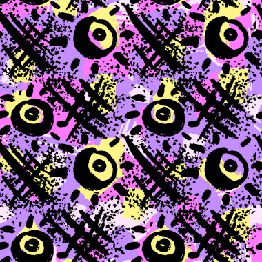 Tekstil doodle desen doku