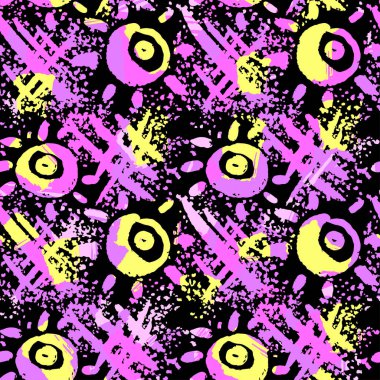 Tekstil doodle desen doku