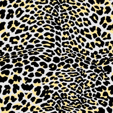 Moda leopar egzotik seamless modeli.