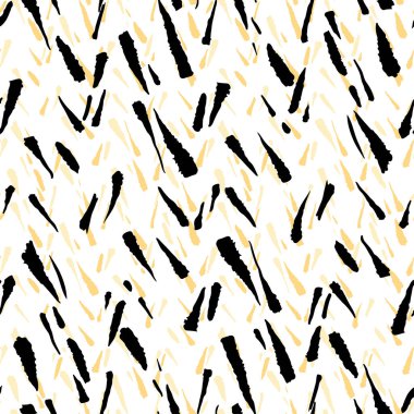 Sorunsuz brushpen Tekstil doodle desen doku