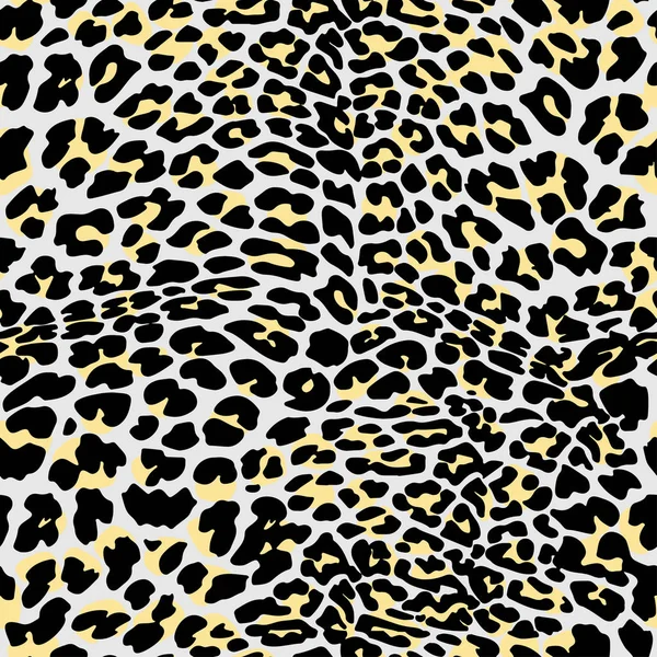 Mode léopard motif exotique sans couture . — Image vectorielle