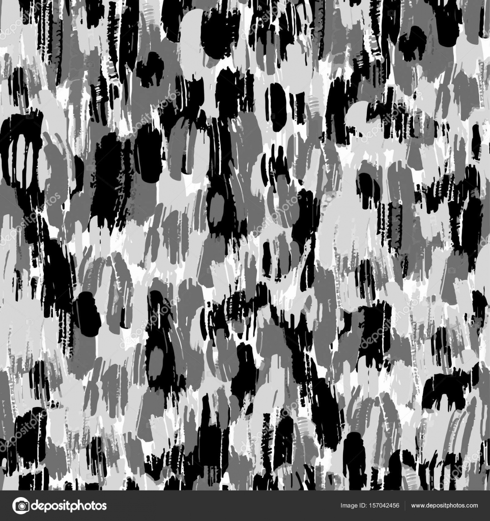 Бесшовная Текстильная Текстильная Каракули Рисунок Гранж Текстура.